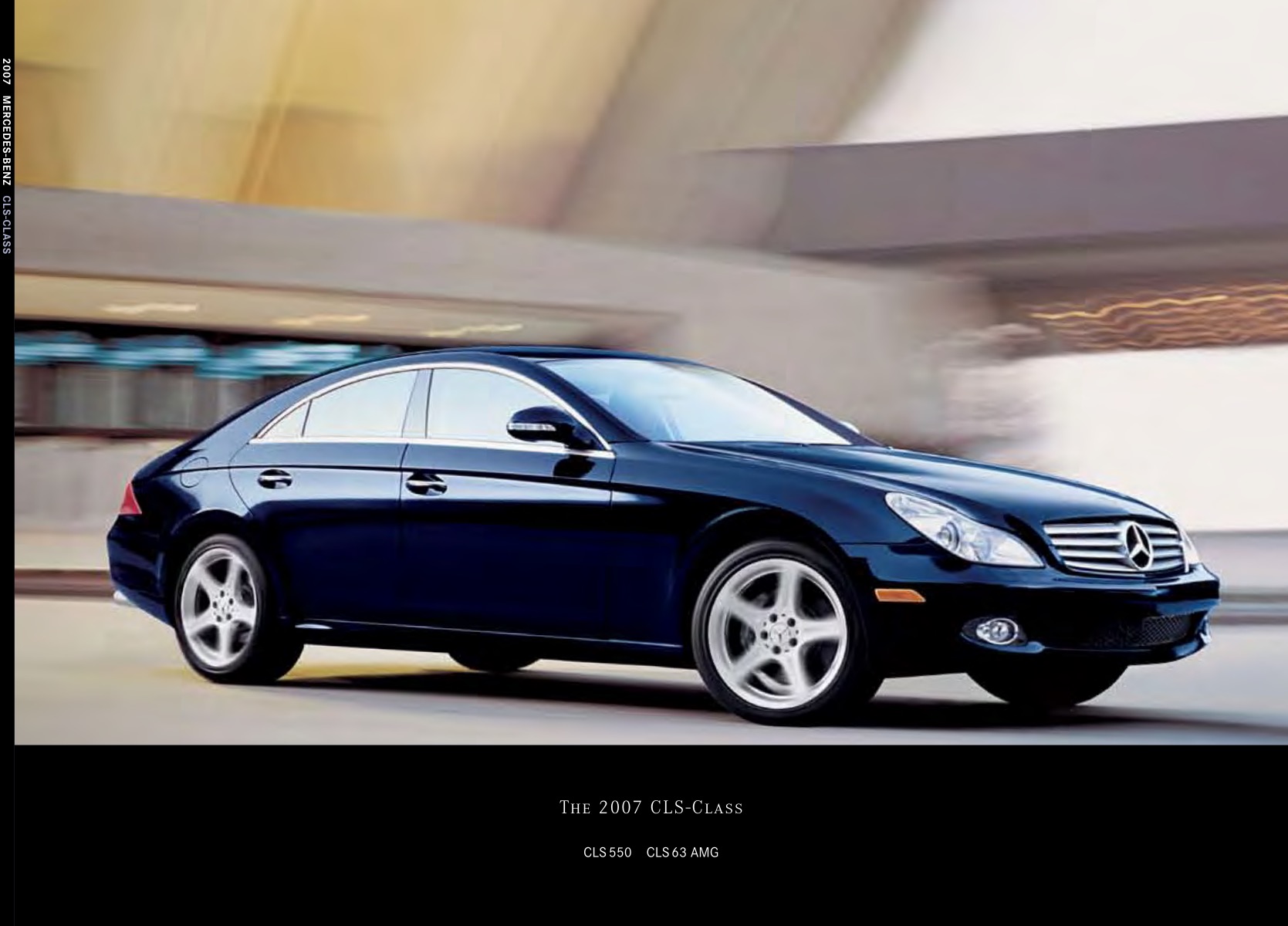 2007 Mercedes-Benz CLS-Class Brochure Page 9